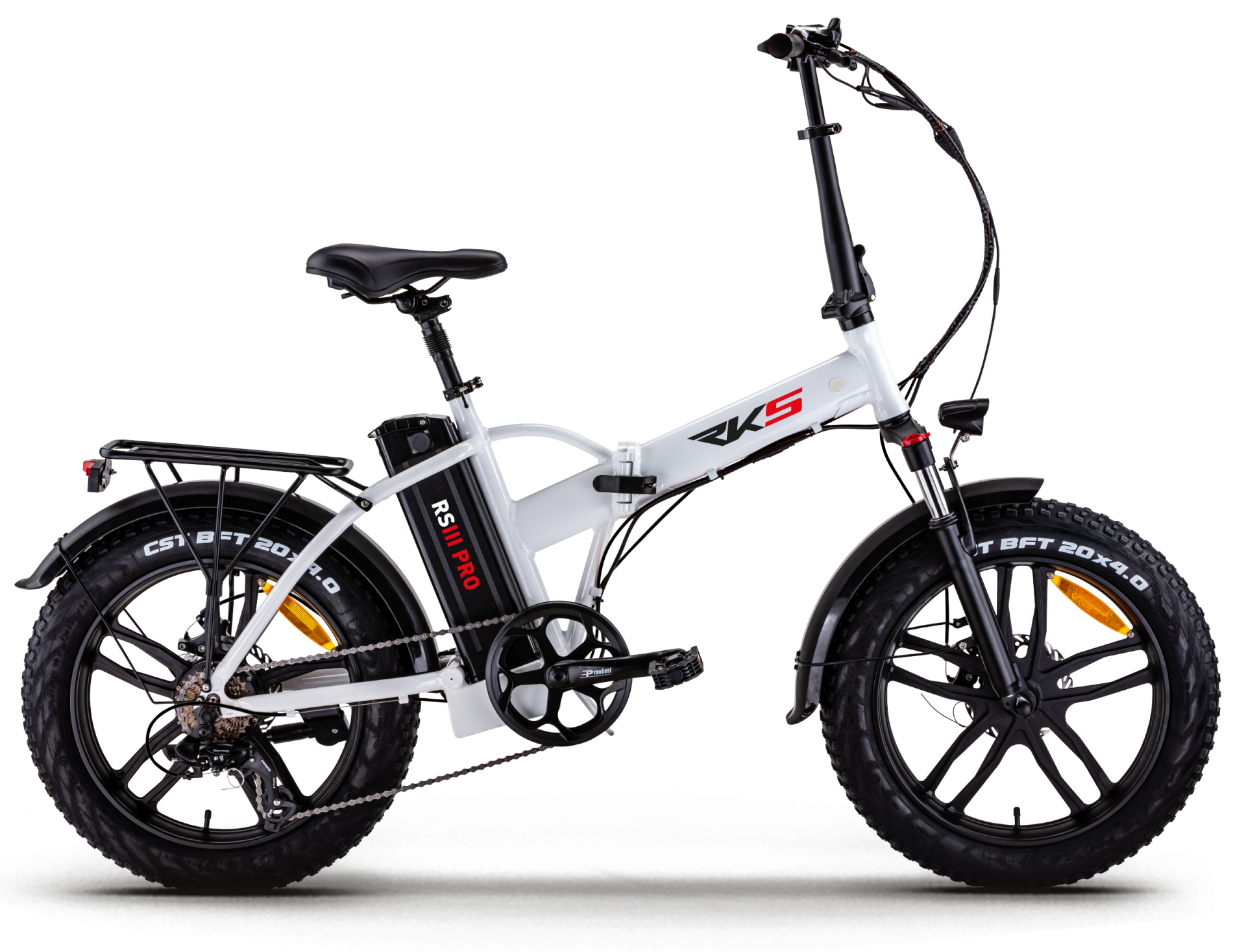 RS3 Pro X Elektrikli Bisiklet Beyaz